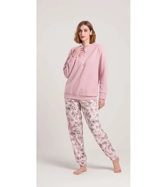 Gary Pigiama donna invernale serafino Punto Milano flanellato V50132