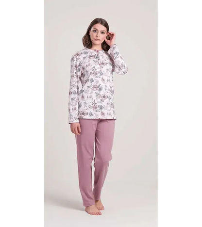 Gary Pigiama donna serafino invernale interlock V50020