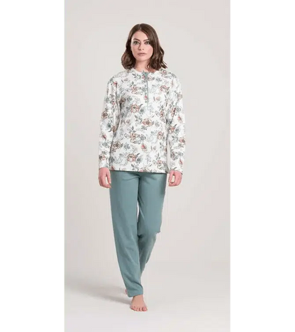 Gary Pigiama donna serafino invernale interlock V50020