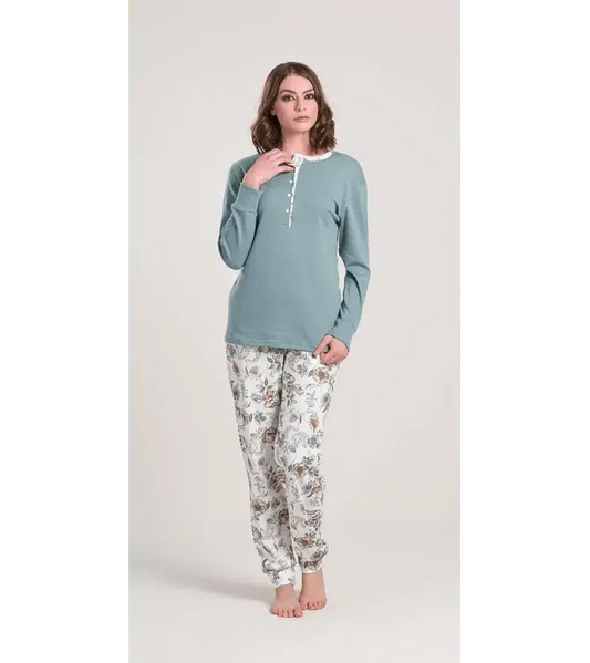 Gary Pigiama donna serafino invernale interlock V50021CONF calibrato