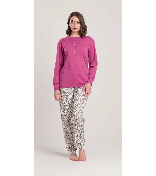 Gary Pigiama donna serafino invernale interlock V50065