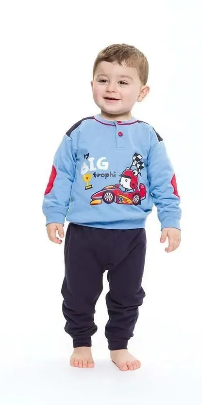Gary Pigiama invernale Neonato serafino bambino felpa S10033