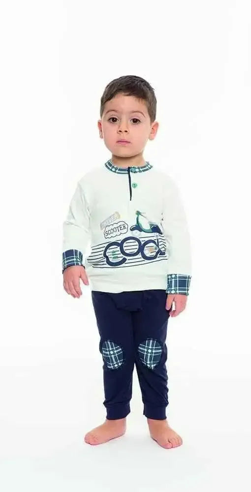 Gary Pigiama neonato interlock bambino N10012