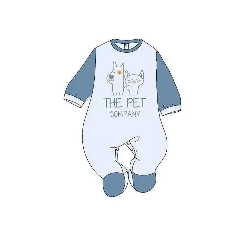 Gary Tutina Neonato bambino 100% cotone tinta unita con stampa L7003