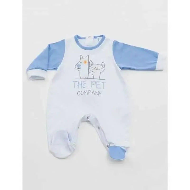 Gary Tutina Neonato bambino 100% cotone tinta unita con stampa L7003