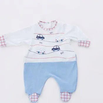Gary Tutina Neonato bambino 100% cotone tinta unita con stampa P7021