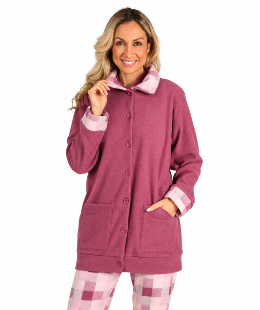 Giacca aperta donna invernale punto Milano Gary flanellata 5123