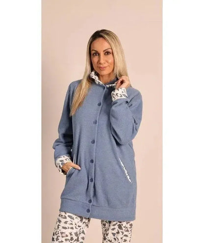Giacca aperta donna invernale punto Milano Gary flanellata 5172