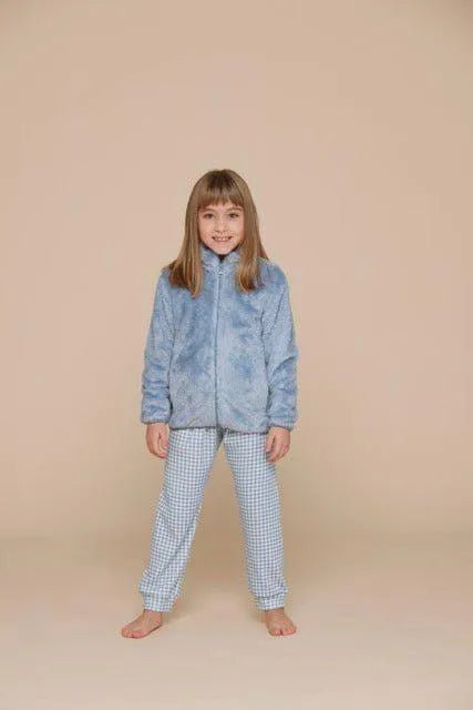 Giacca bambina coral con zip Noidinotte FE2328