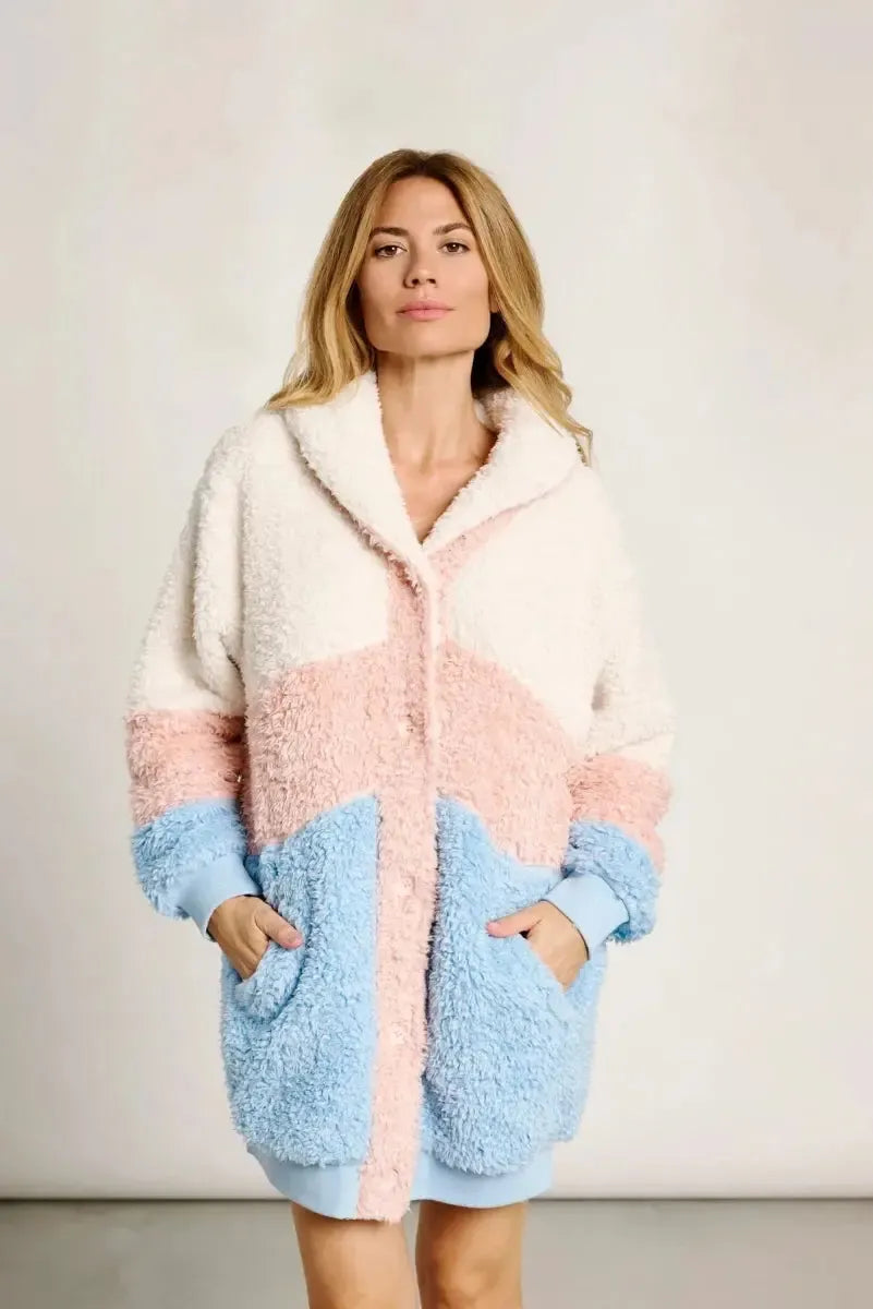 Giacca donna in pile polar teddy Muydemi 02031019