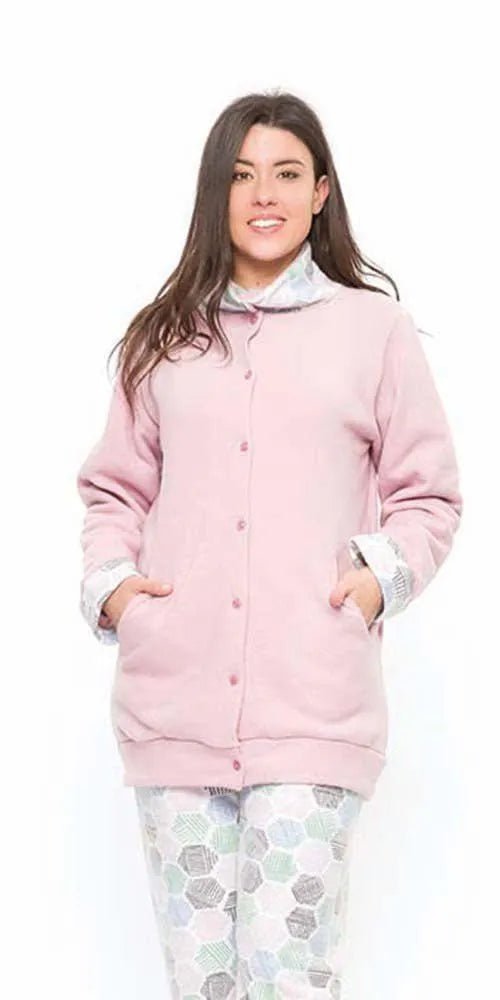 Giacca donna invernale con colletto punto Milano Gary flanellata S50083