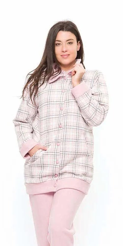 Giacca donna invernale con colletto punto Milano Gary flanellata S50119