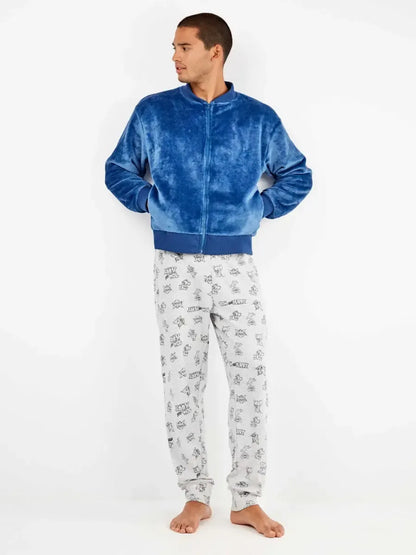 Giacca uomo Gisela bomber in tessuto peluche 20353