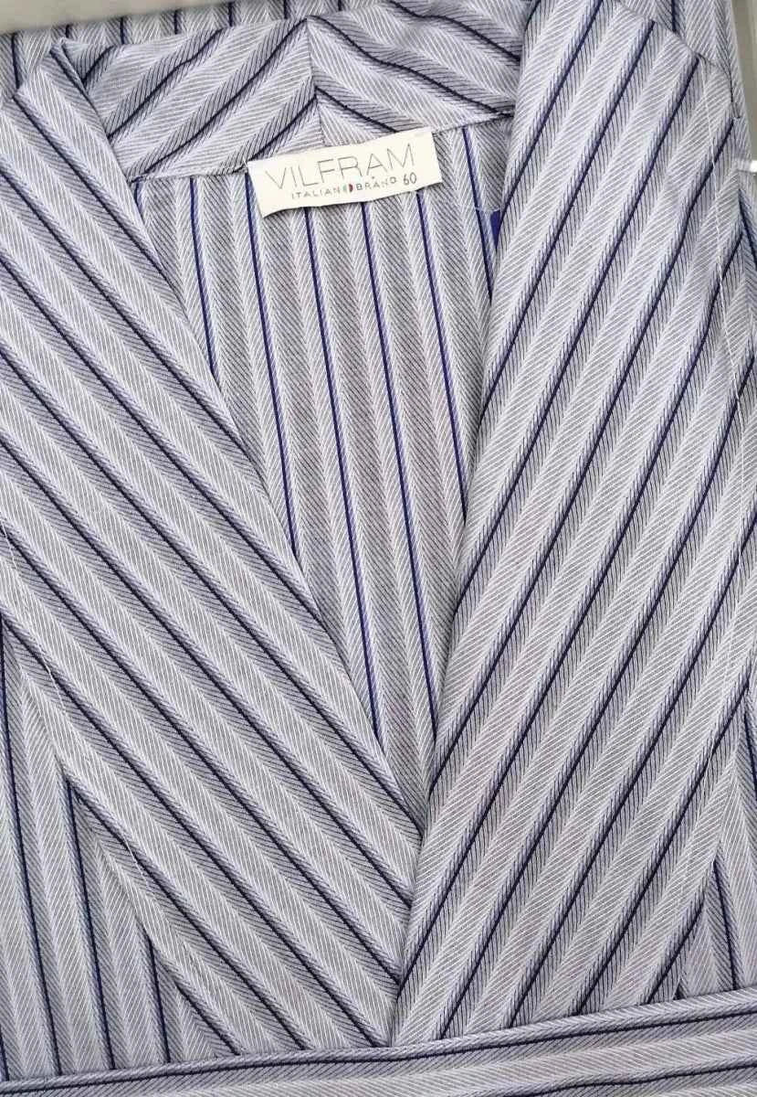 Giacca vestaglia uomo manica lunga in cotone Vilfram 9408