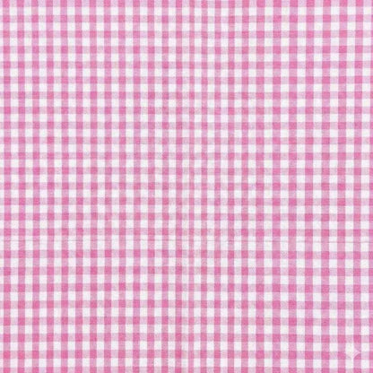 Grembiule asilo bambina Quadretti Rosa con abbottonatura centrale Ambrosino ricamo Danza S302