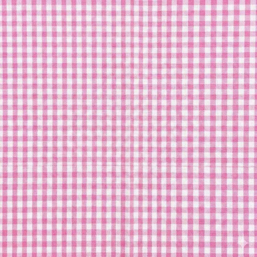 Grembiule asilo bambina con abbottonatura centrale Siggi ricamo Tutù a quadretti rosa 3882