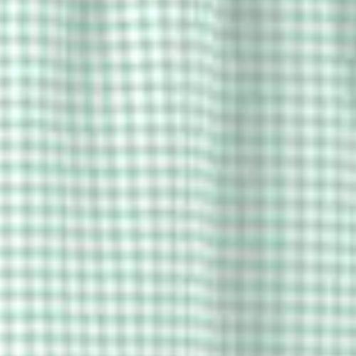 Grembiule asilo bambina con abbottonatura centrale Siggi senza ricamo a quadretto verde 2887