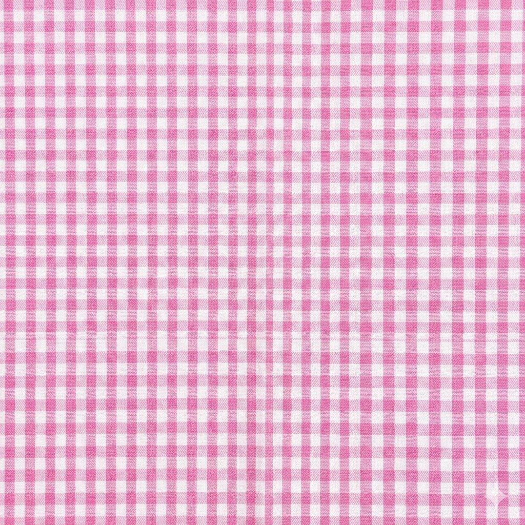 Grembiule asilo quadretti rosa bambina con abbottonatura centrale Ambrosino ricamo Sweet R308