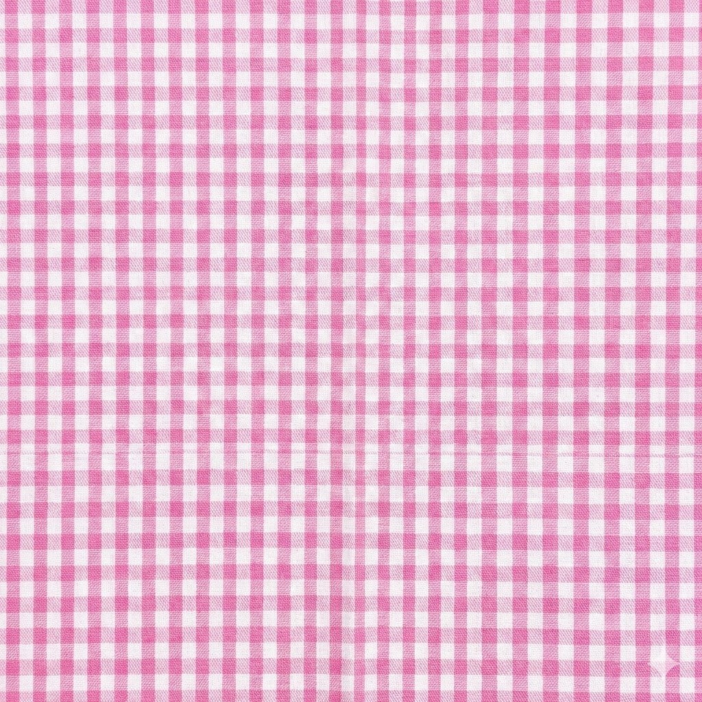 Grembiule asilo quadretti rosa bambina con abbottonatura centrale Ambrosino ricamo Sweet R308