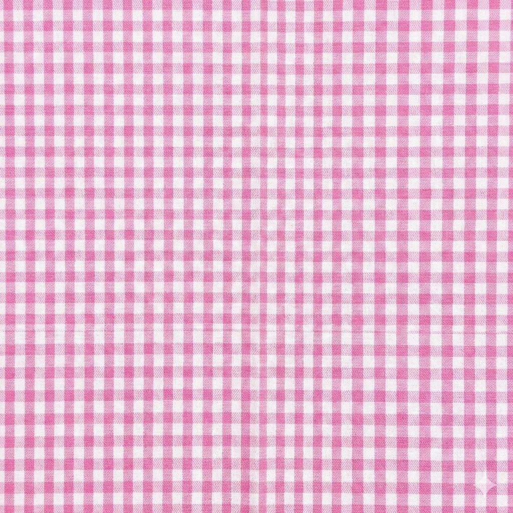 Grembiule asilo quadretti rosa bambina con abbottonatura centrale Ambrosino ricamo Sweet R308