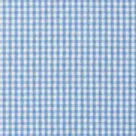 Grembiule Quadretti Azzurri asilo bambino con abbottonatura laterale Siggi ricamo Calcio 4344