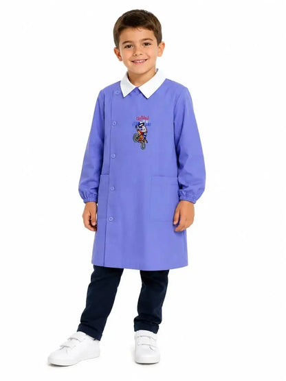 Grembiule scuola elementare bambino Ambrosino Made in Italy City Patrol M207