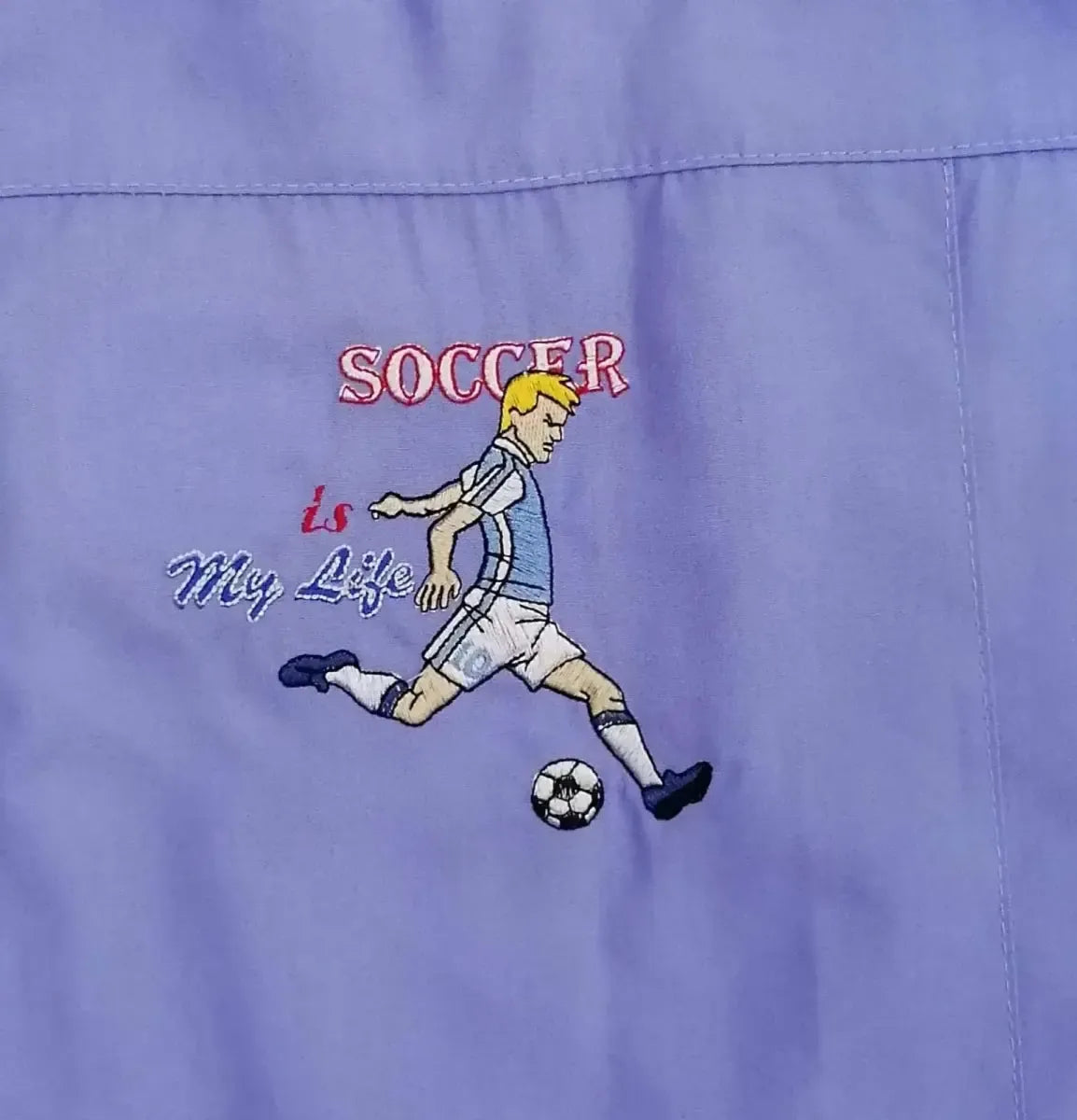 Grembiule scuola elementare bambino Ambrosino Made in Italy Soccer Calcio M209