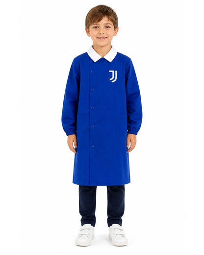 Grembiule scuola elementare blu bambino Juventus Made in Italy G508A26