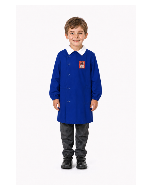 Grembiule scuola elementare blu bambino Marvel Iron Man Made in Italy G502