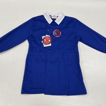 Grembiule scuola elementare blu bambino Marvel Spiderman Made in Italy G501A25/24