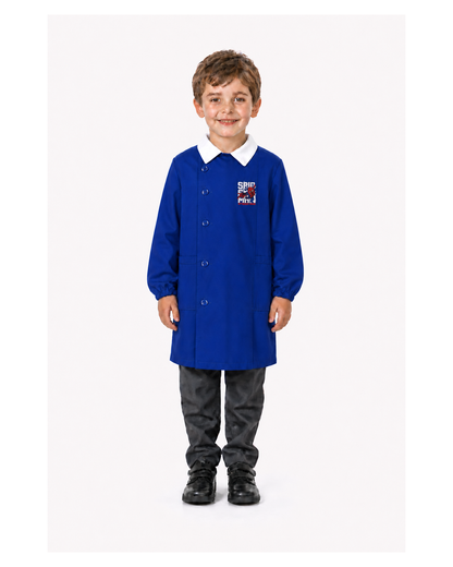 Grembiule scuola elementare blu bambino Marvel Spiderman Made in Italy G503