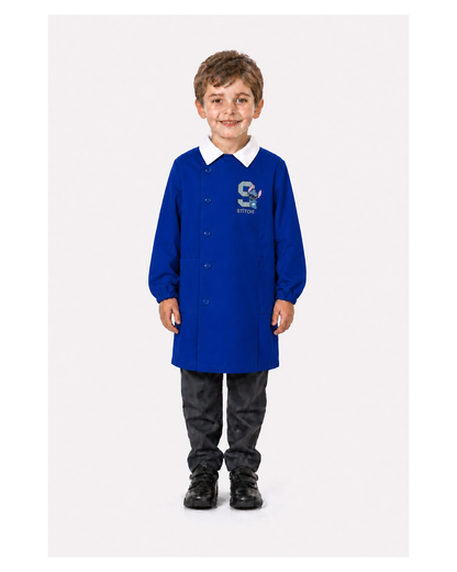 Grembiule scuola elementare blu bambino Stitch Made in Italy G507