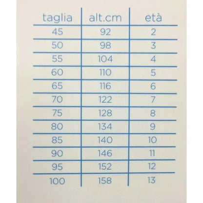 Grembiule scuola elementare celeste bambina Siggi Made in Italy senza ricamo 2888