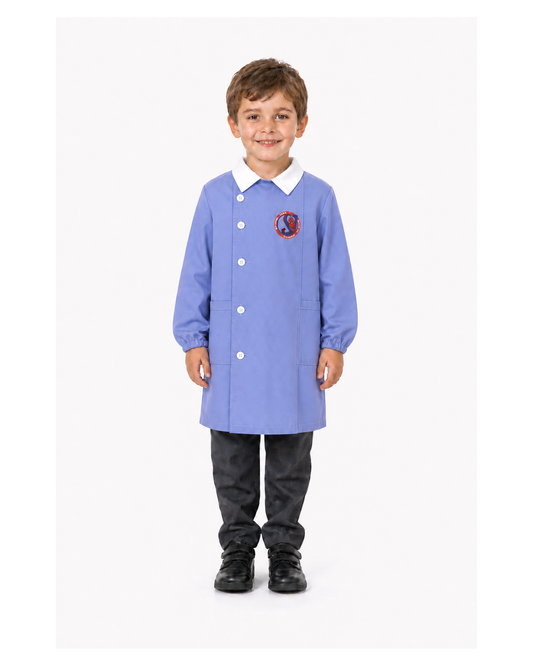 Grembiule scuola elementare celeste bambino Marvel Spiderman Made in Italy G501