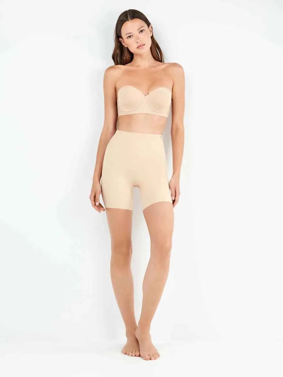 Guaina alta gamba donna Gisela microfibra invisibile 0213