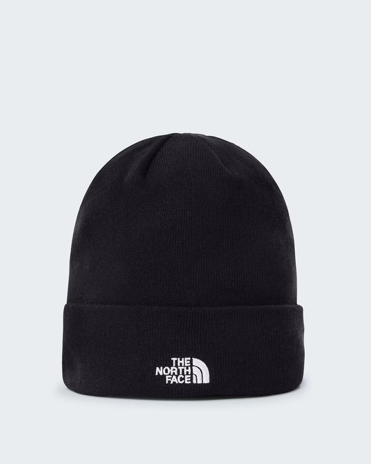 The North Face Berretto classico con risvolto e logo Norm NF0A5FW1JK31 nero