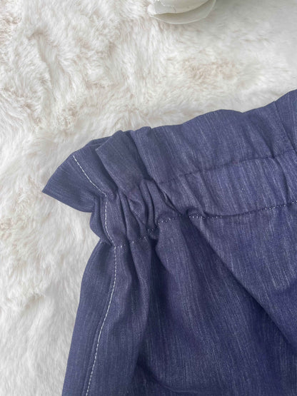 Jeans ricamati per neonata