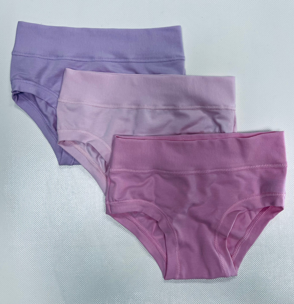 Confezione da 6 slip bambina in cotone bielastico Alvada B1906