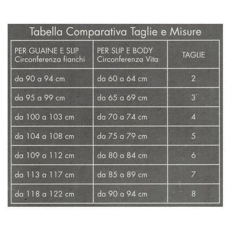 Intimo contenitivo modellante donna Gios Body Modellatore 523