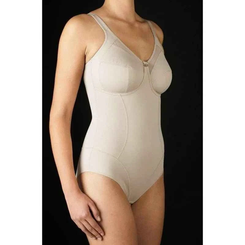Intimo contenitivo modellante donna body Selene Agata coppa C senza ferretto