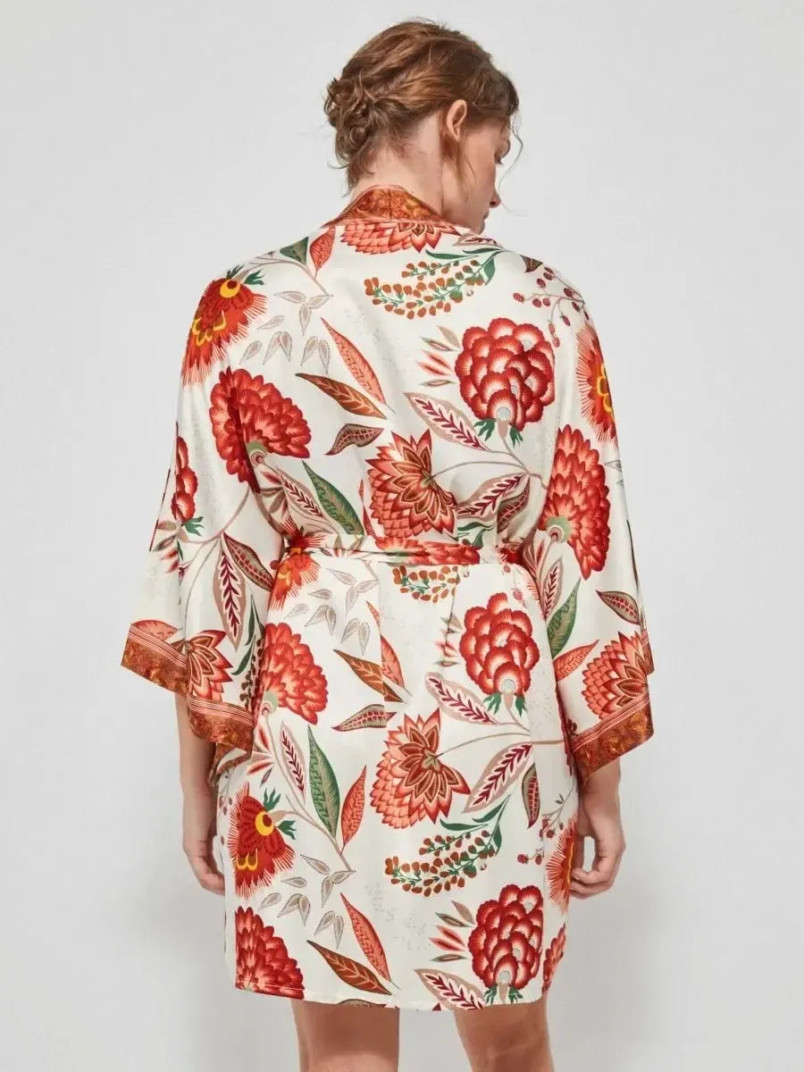 Kimono raso donna Gisela aperta 20150