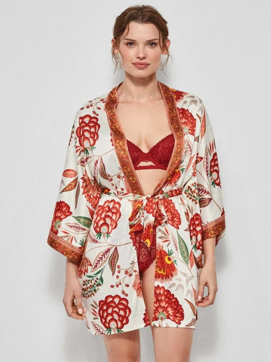 Kimono raso donna Gisela aperta 20150