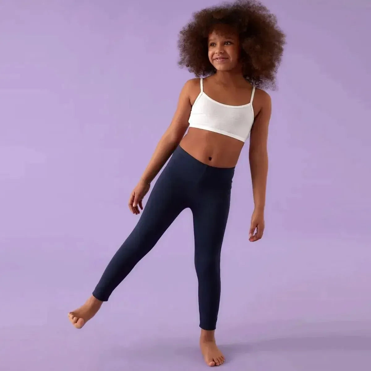 Leggings bambina Jadea elasticizzato in cotone 261 / 264
