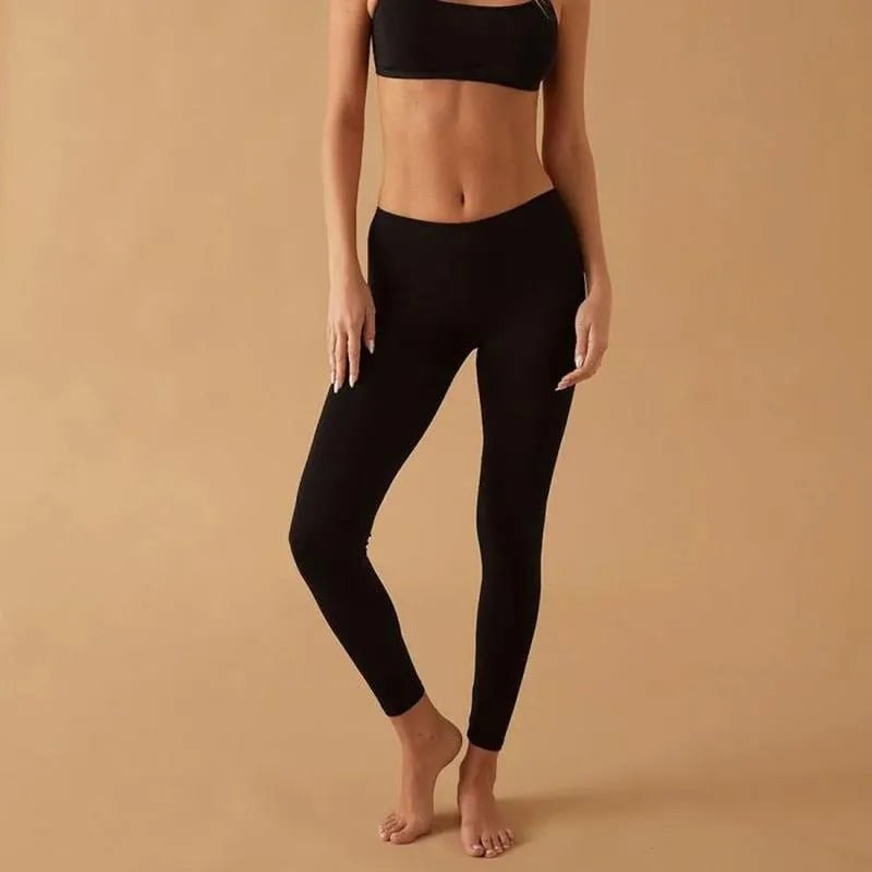 Leggings donna Jadea in cotone elasticizzato 4265