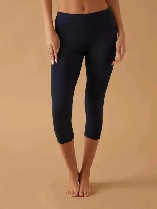 Leggings donna modello Capri Jadea in cotone elasticizzato 4266