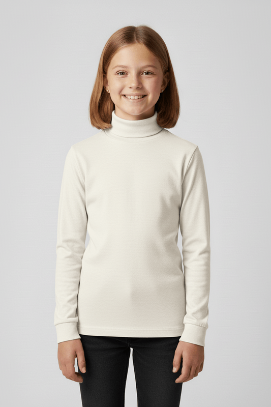 Lupetto in Caldo Cotone Bambino e Bambina –Maglia Invernale Bimbi per Sempre Made in Italy