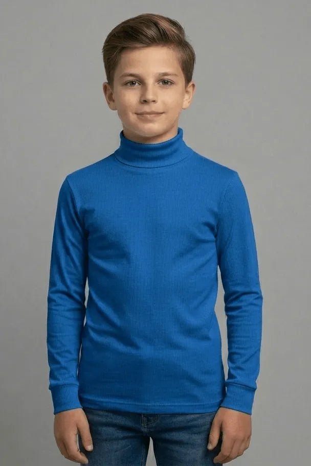 Lupetto in Caldo Cotone Bambino e Bambina –Maglia Invernale Bimbi per Sempre Made in Italy