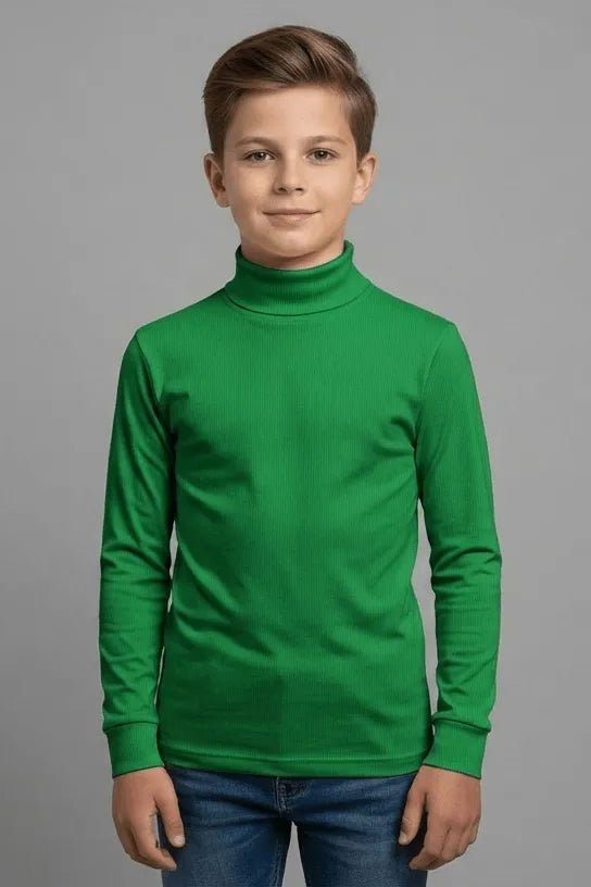 Lupetto in Caldo Cotone Bambino e Bambina –Maglia Invernale Bimbi per Sempre Made in Italy