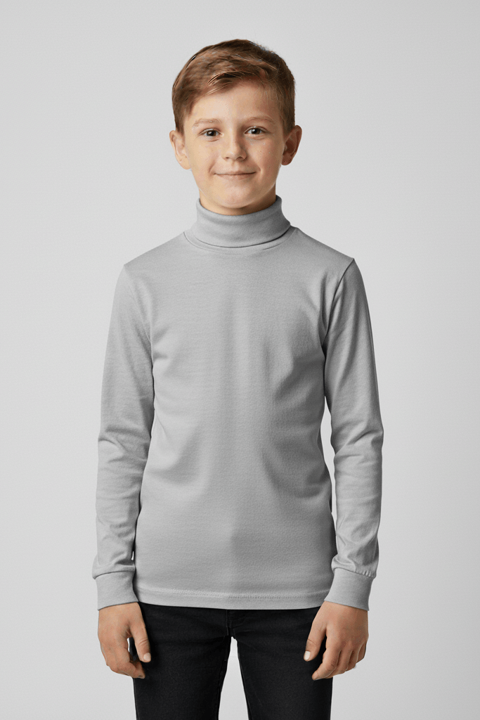 Lupetto in Caldo Cotone Bambino e Bambina –Maglia Invernale Bimbi per Sempre Made in Italy