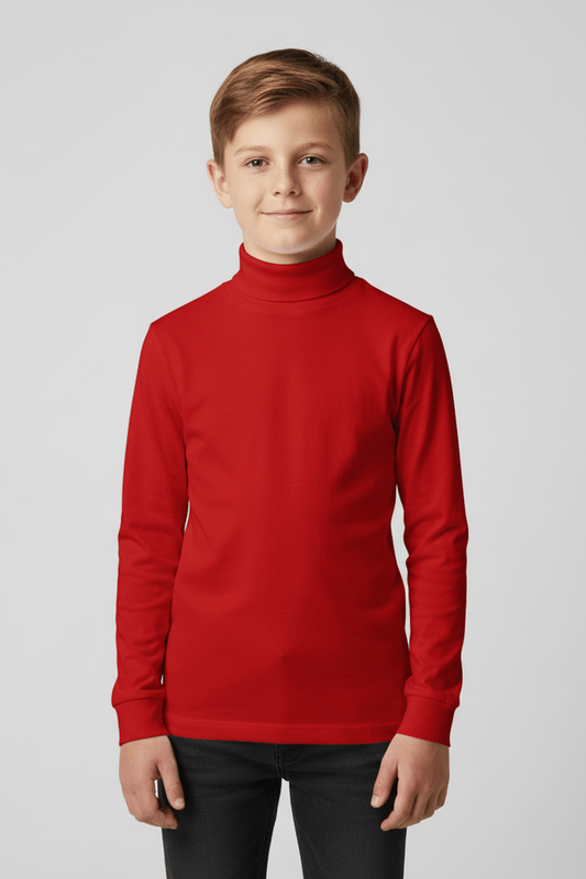 Lupetto in Caldo Cotone Bambino e Bambina –Maglia Invernale Bimbi per Sempre Made in Italy